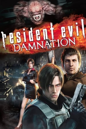 Resident Evil Damnation 2012 Hindi Dual Audio [840MB] HD Poster Download - filmyfly